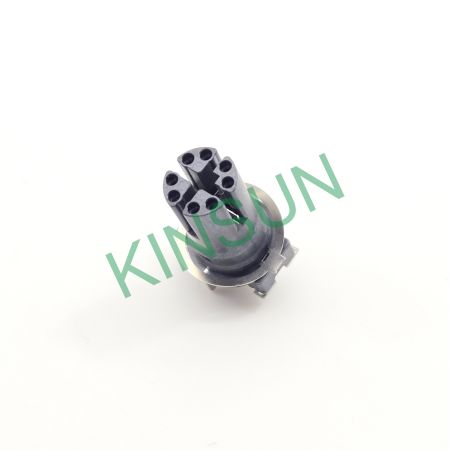 M12 X-coded หญิง SMD ตัวพาเชื่อมต่อแบบสองชิ้น - M12 X-coded SMD ตัวพาเชื่อมต่อพร้อมสปริงป้องกัน